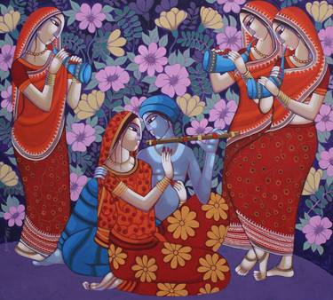 Original Love Paintings by Sekhar Roy