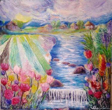 Original Landscape Paintings by Sheri Salin