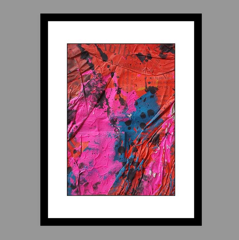 Original Abstract Expressionism Abstract Painting by Oliver Orthuber