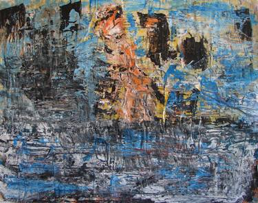 Original Abstract Expressionism Abstract Paintings by Oliver Orthuber