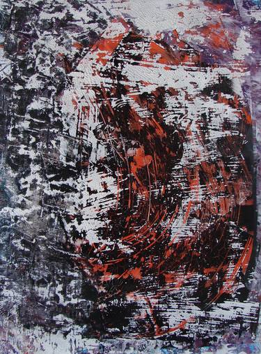 Original Abstract Expressionism Abstract Paintings by Oliver Orthuber