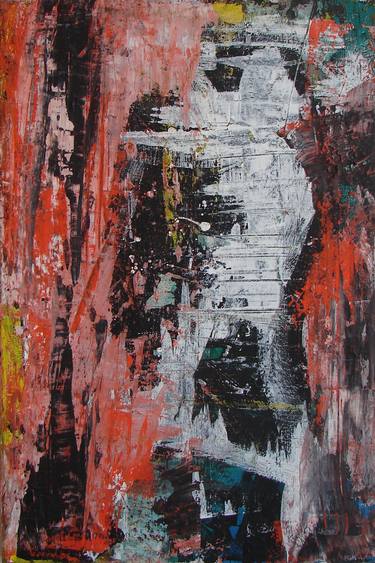 Original Abstract Expressionism Abstract Paintings by Oliver Orthuber