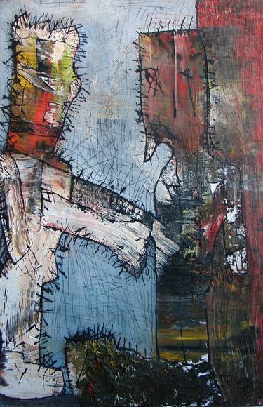 Original Abstract Expressionism Abstract Paintings by Oliver Orthuber
