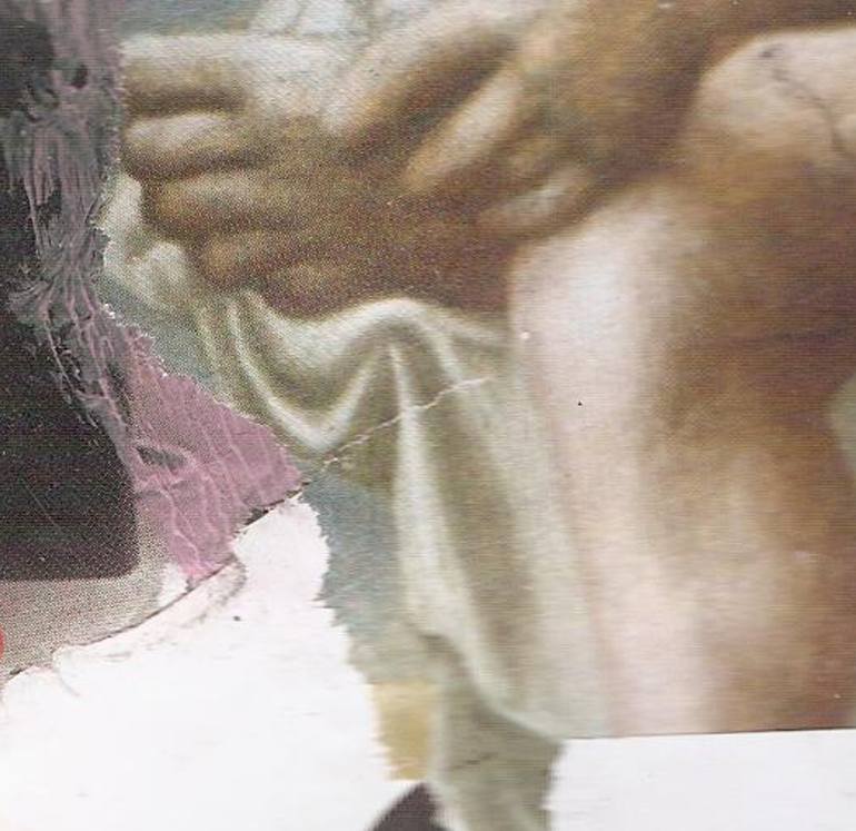 Original Abstract Expressionism Abstract Collage by Oliver Orthuber