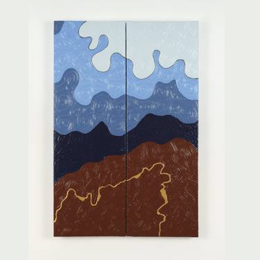 Original Abstract Painting by Chris Wilcox