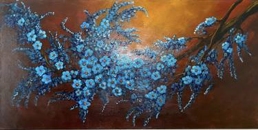 Original Abstract Nature Painting by Songul Terlemez