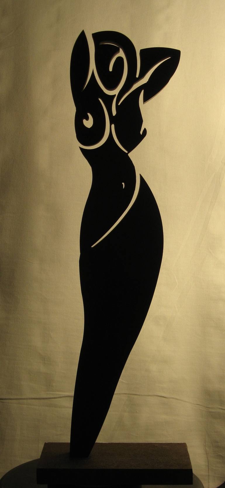 Original Figurative Nude Sculpture by Frank Illo