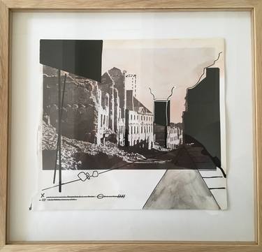 Print of Abstract Expressionism Architecture Drawings by David Joly