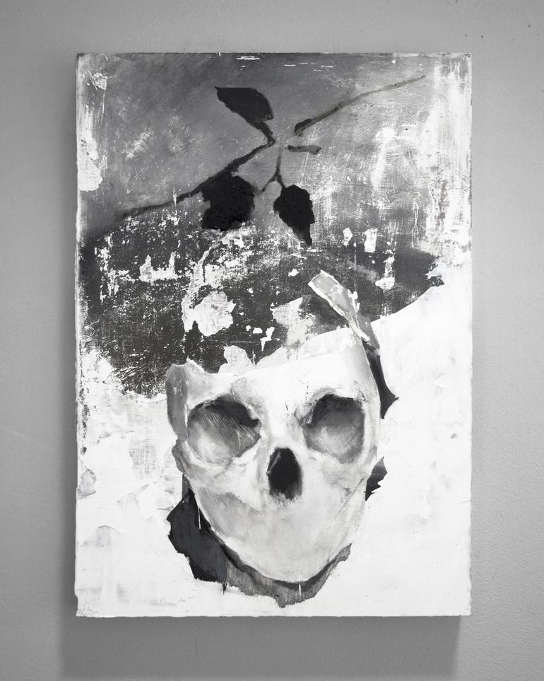 Original Figurative Portrait Painting by Michał Janowski