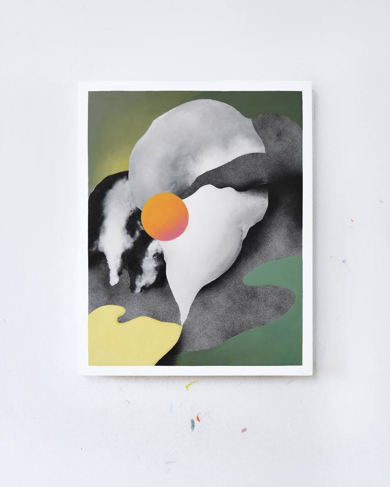 Original Abstract Nature Painting by Michał Janowski