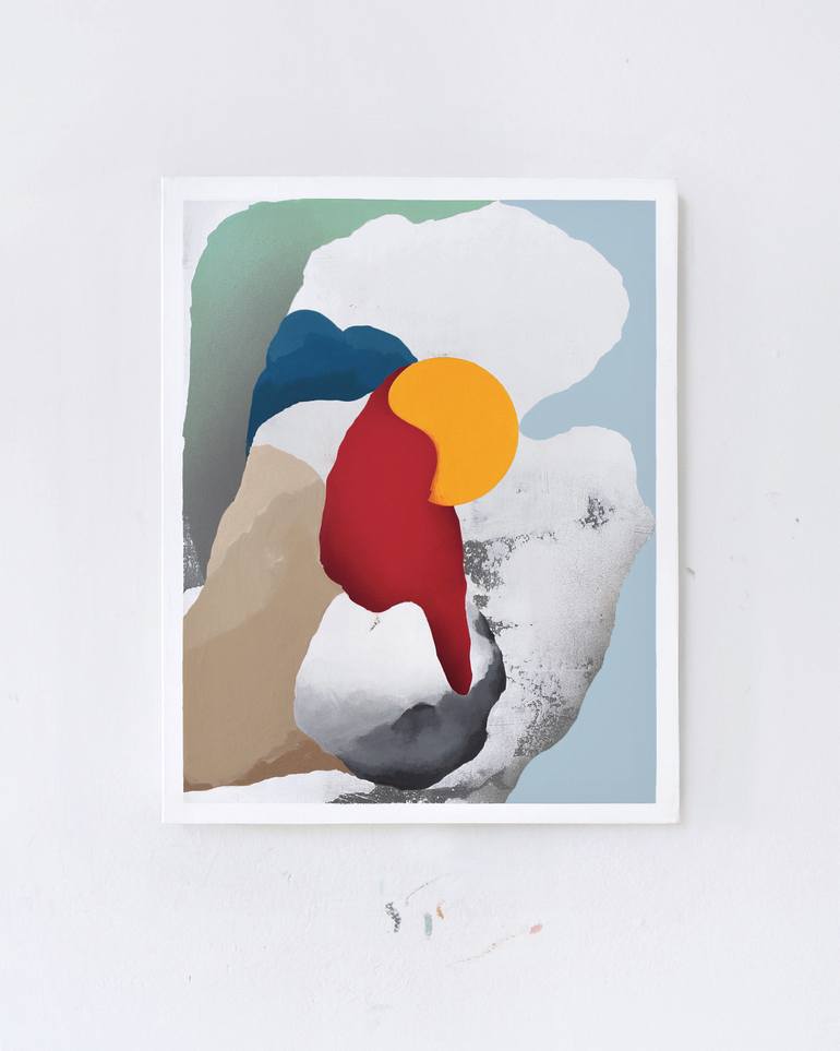 Original Abstract Nature Painting by Michał Janowski