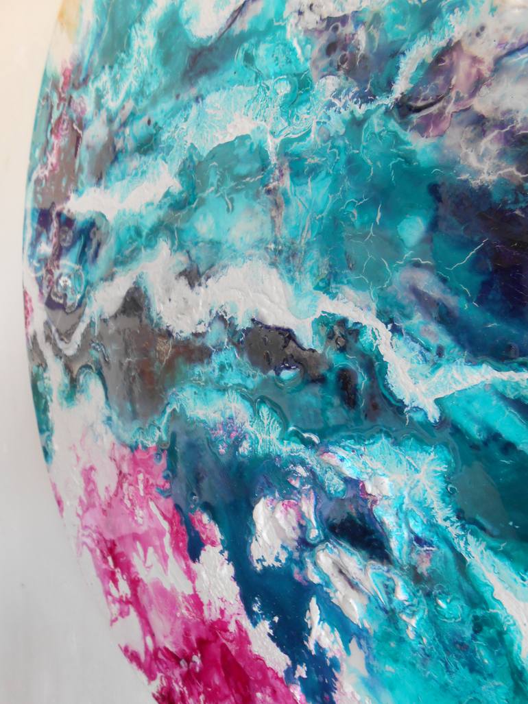 Original Abstract Nature Painting by Karin Kralova