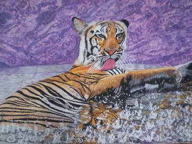 Print of Figurative Animal Paintings by Bhagvati Nath