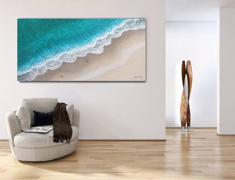 Original Art Deco Other Painting by Angel  Ortiz