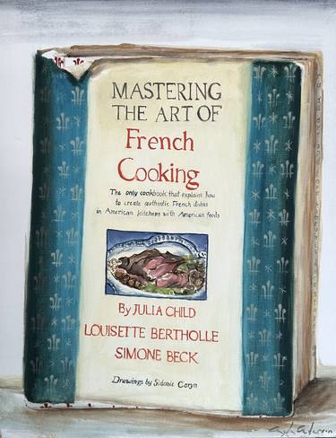 Julia Child's Cookbook Inherited 16 x 20 thumb