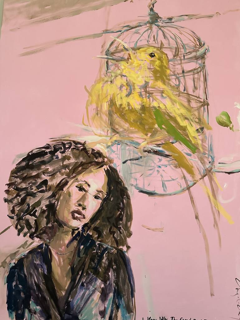 Print of Contemporary People Paintings by Angela Anderson