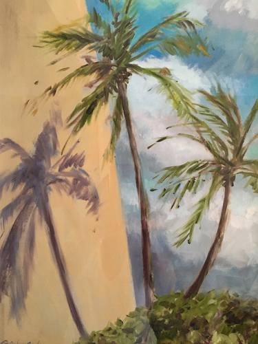 Print of Realism Beach Paintings by Angela Anderson