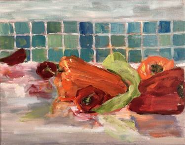 Original Still Life Paintings by Angela Anderson