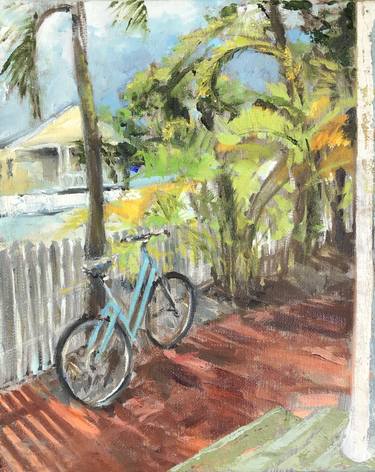 Original Bicycle Paintings by Angela Anderson
