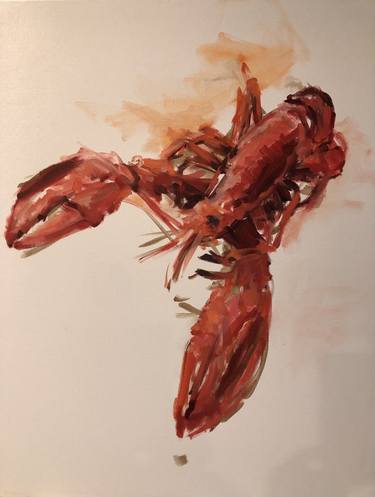 Lobster, vertical thumb