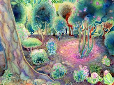Print of Impressionism Floral Paintings by Josh Byer