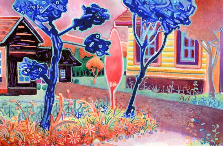 Print of Impressionism Nature Paintings by Josh Byer