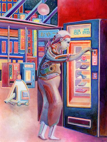 Original Science/Technology Paintings by Josh Byer