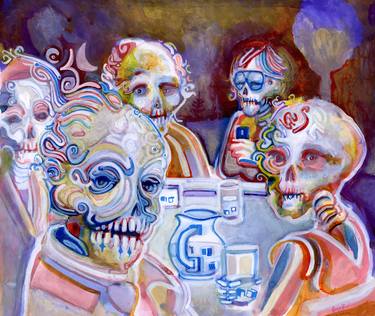 Print of Impressionism Mortality Paintings by Josh Byer