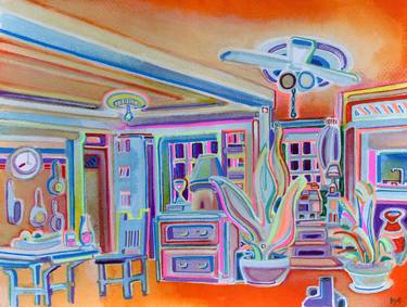 Original Places Paintings by Josh Byer