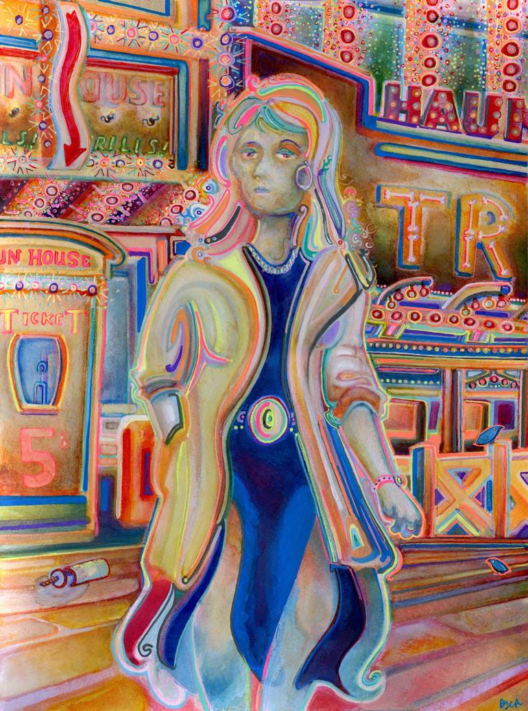 Print of Expressionism People Paintings by Josh Byer