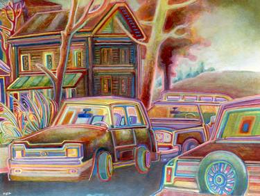 Original Places Paintings by Josh Byer