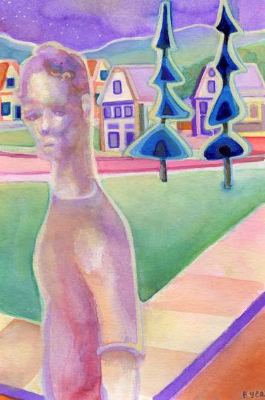 Original Fauvism People Paintings by Josh Byer