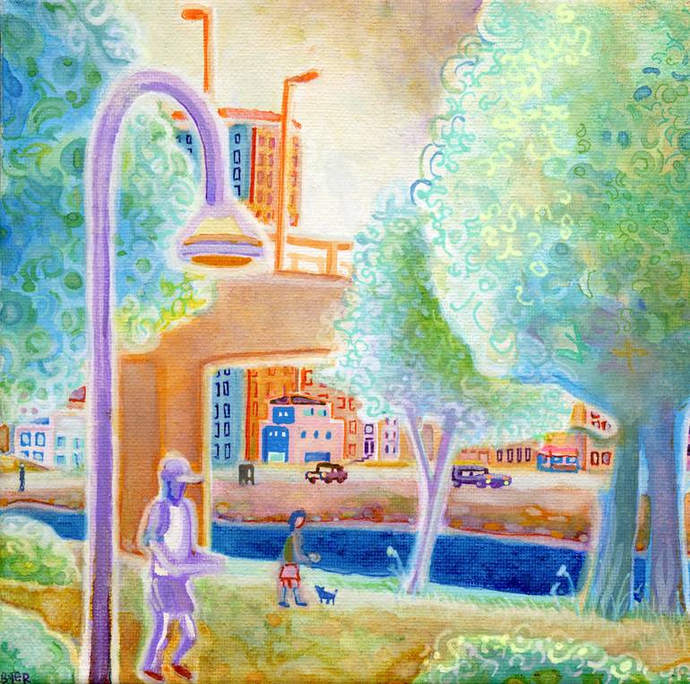 Print of Fauvism Places Paintings by Josh Byer