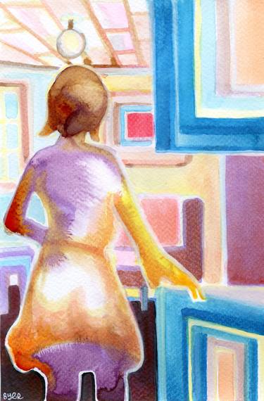 Original Impressionism People Paintings by Josh Byer