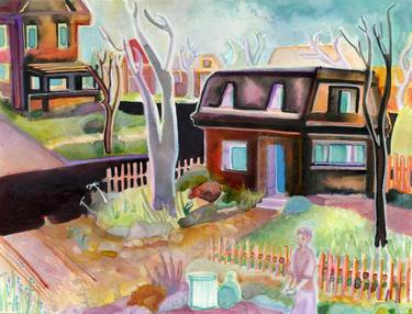 Original Places Paintings by Josh Byer