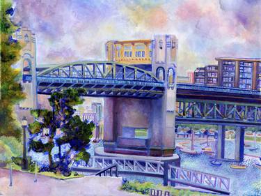 Original Architecture Paintings by Josh Byer