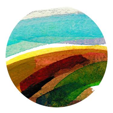 Original Abstract Landscape Digital by Hayley McErlean