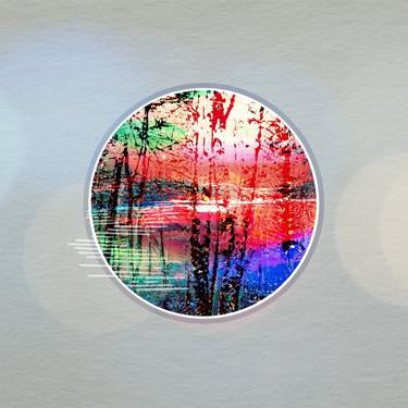 Original Abstract Landscape Digital by Hayley Mcerlean