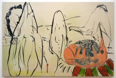 Original Expressionism Graffiti Paintings by Gemma Lowe