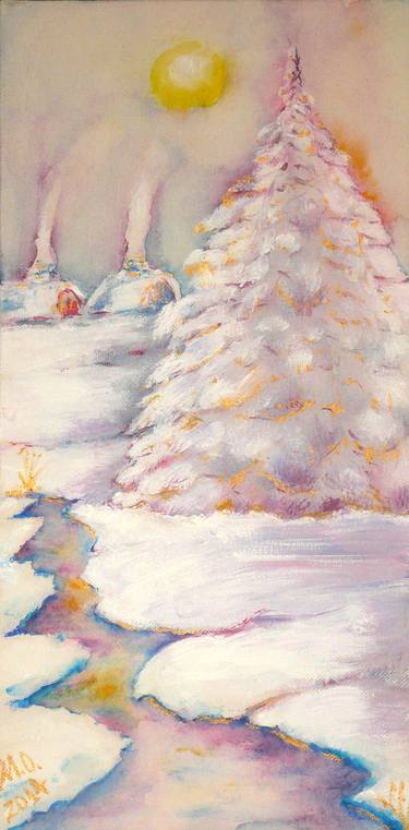 Print of Fine Art Seasons Paintings by MariAnna MO Warr