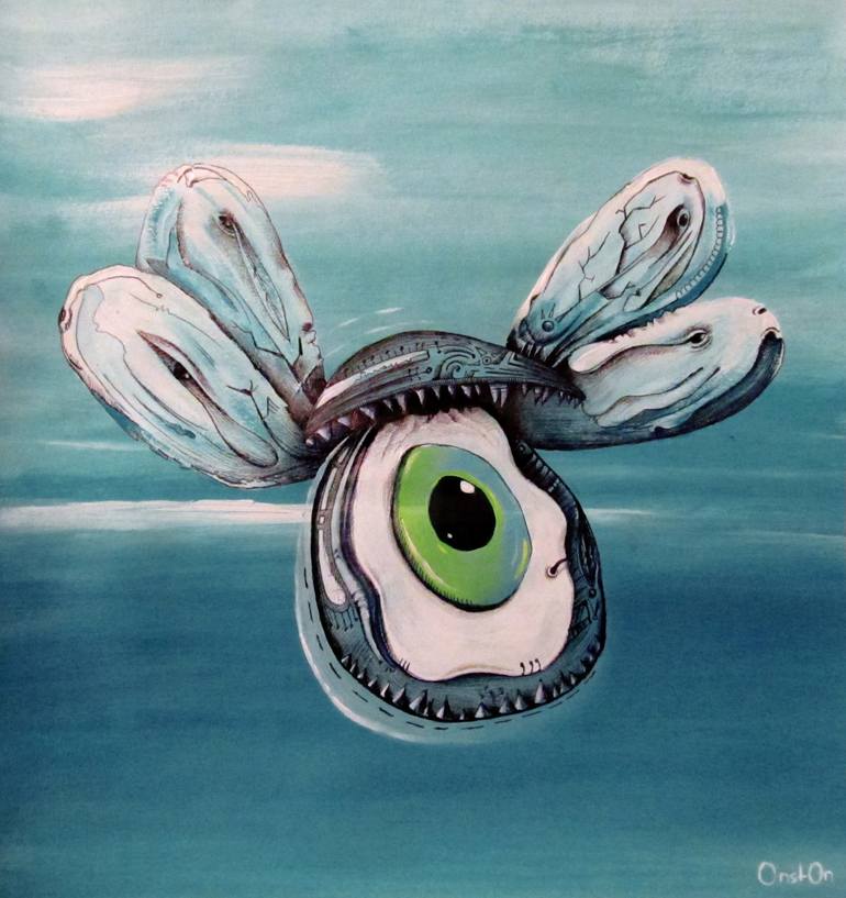 Mussel Dream Painting by Can Yesiloglu Saatchi Art