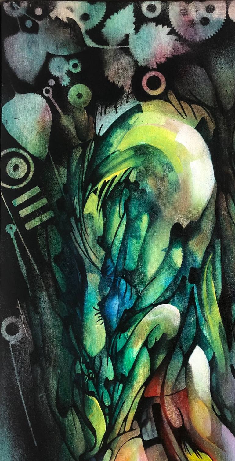 Original Abstract Painting by Gary Winterford