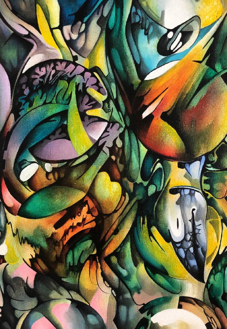 Original Abstract Painting by Gary Winterford