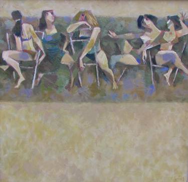Print of Nude Paintings by Teimuraz Gagnidze