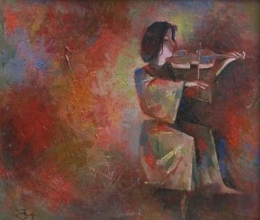 Original Music Paintings by Teimuraz Gagnidze
