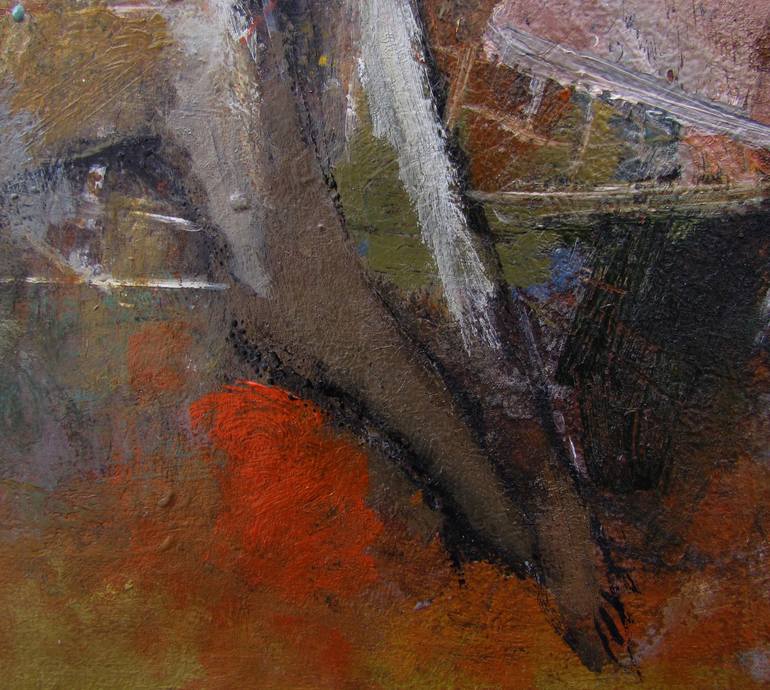 Original Modernism Women Painting by Teimuraz Gagnidze