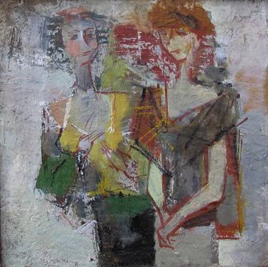 Original Modern People Paintings by Teimuraz Gagnidze