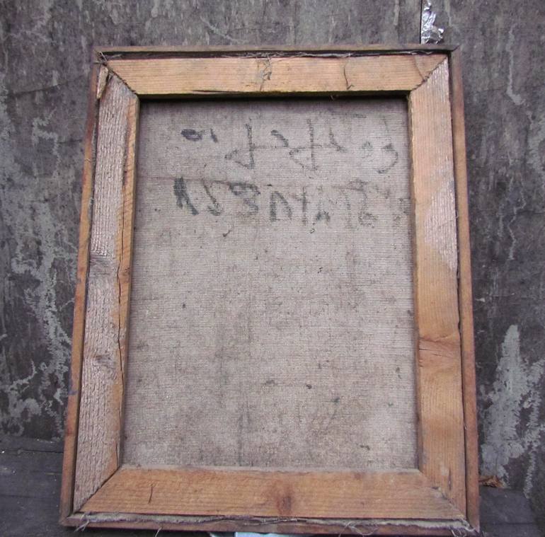 Original Modernism People Painting by Teimuraz Gagnidze