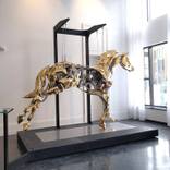 The Golden Mechanical Horse - $325,000 - by commission by adrian landon