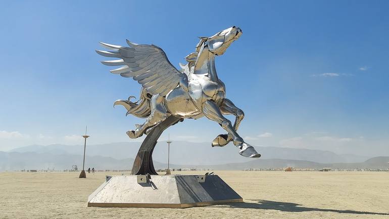 Original Figurative Fantasy Sculpture by Adrian Landon